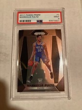 Markelle Fultz 2017 Panini Prizm RC 76ers #1 PSA 9 Mint