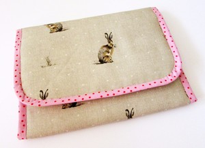 pink travel changing mat