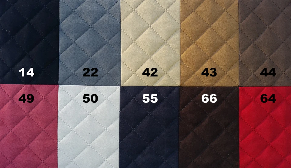 Polsterstoff Alcala Gesteppt Meterware Möbelstoff - Bild 2 von 2