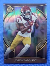 2022 Bowman Invicta JORDAN ADDISON Football card USC TROJANS
