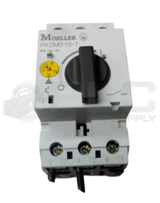 MOELLER PKZM0-1.6-T MANUAL MOTOR CONTROLLER 600VAC 50/60HZ 600A