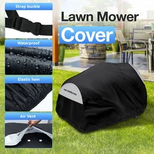 Riding Lawn Tractor Mower Cover Waterproof UV Protector Heavy Duty Fits 72"x54''