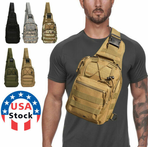 Armiya Tactical Sling Bag – Kleine Umhängetasche Mit MOLLE-System Für Outdoor