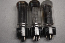 5U4GA GE Radio Receiver Rectifier Vacuum Tubes Tested Trio
