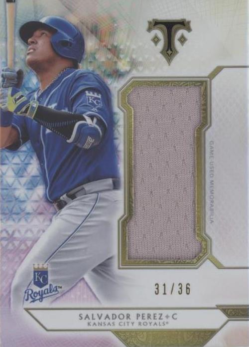 2018 Topps Triple Threads - Salvador Perez #SJR-SP1 - 1 of 1