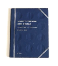 Whitman #9021 Liberty Standing Half Dollar 1916-1936 No.1  Empty Coin Folder