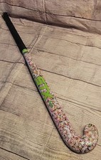 Rare bâton de hockey STX Aqua Field 34" avec motif anneau 