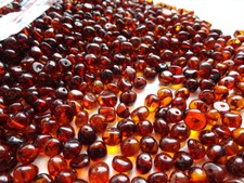 Real Baltic Holed Amber Loose Beads 5gr. About 100-120 beads !!!