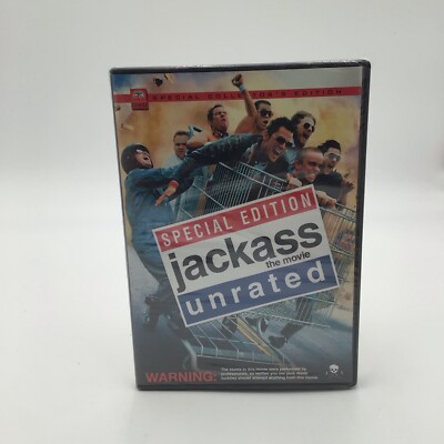 Jackass: the Movie (DVD, 2002) Johnny Knoxville Steve-O