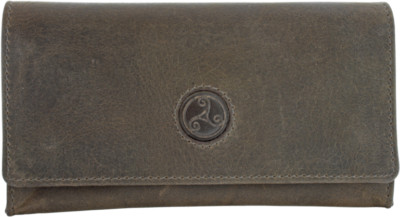RATTRAY'S PEAT BROWN COWHIDE LEATHER TOBACCO POUCH 1 / LARGE ROLL UP