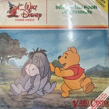 Winnie The Pooh And Friends Walt Disney Home Video Laserdisc 080123ASR