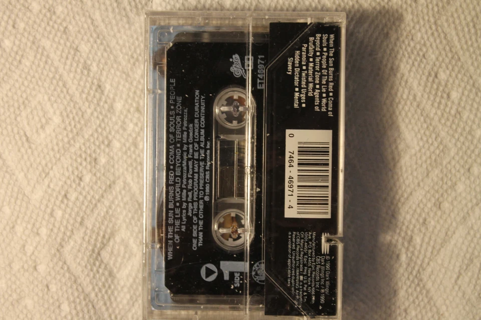 Kreator - Coma of Souls US orig' SEALED Epic cassette 1990 THRASH speed metal - Image 2 of 2