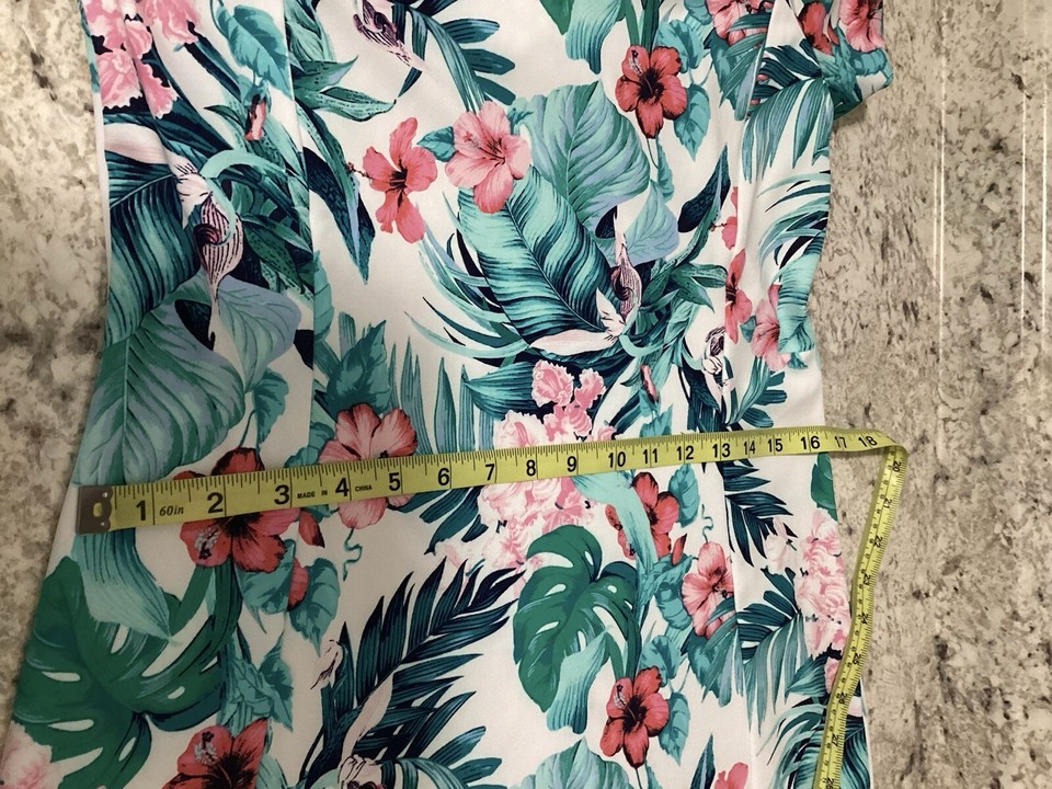 Tommy Bahama Golf Tennis Womens Athletic Dress Sz Small Floral Long