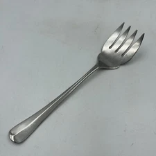 Cooper Bros QUEEN ANNE Brothers Satin Stainless MEAT FORK England