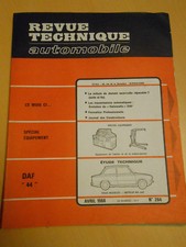 Revue technique Daf 44