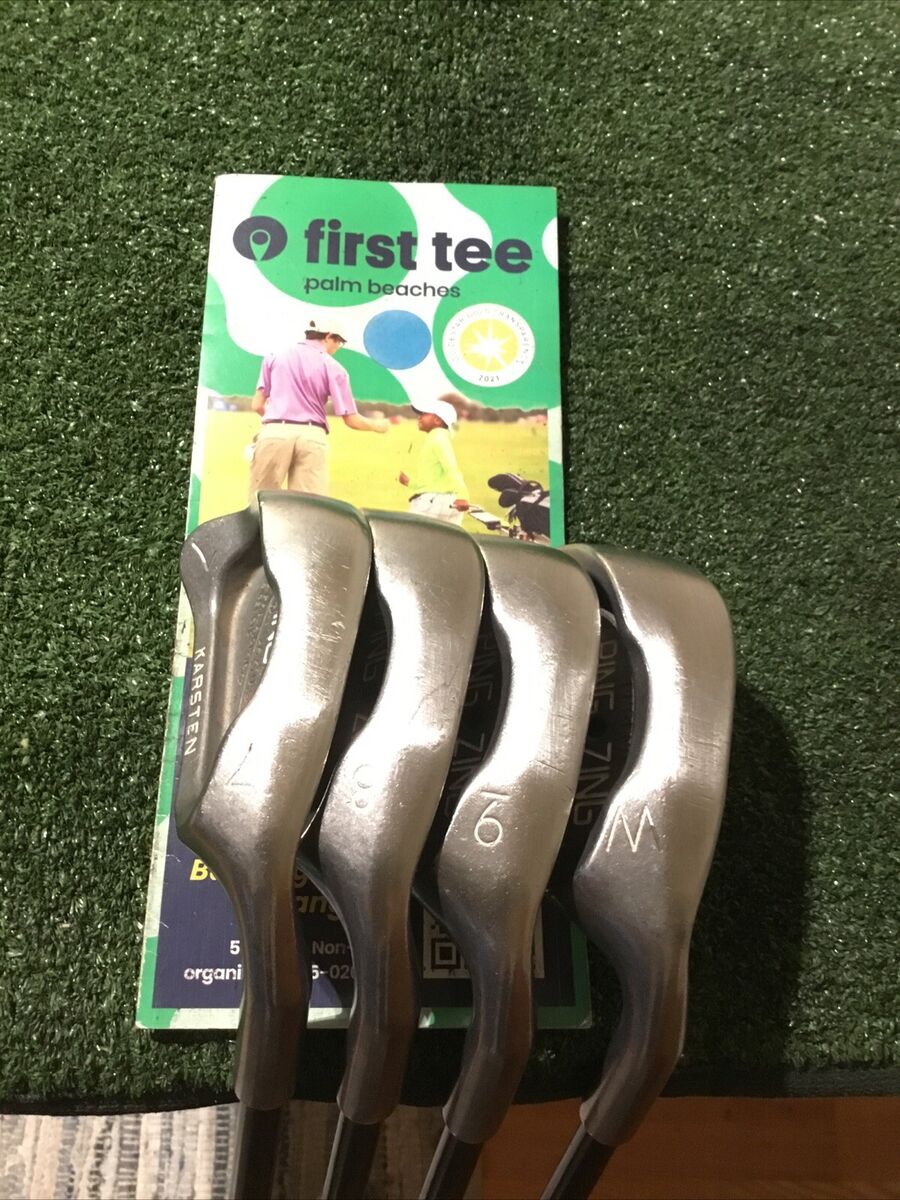 Ping Zing Karsten Gold Dot 5 Iron Regular Graphite Shaft Royal Grip Ping Zing Karsten Gold Dot 5 Iron Regular Graphite Shaft Royal Grip