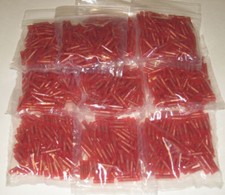 1,000 Red Butt Connectors 22-18 Gauge Wire Connectors Wholesale USA MADE