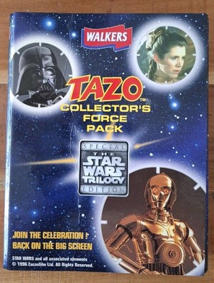Walkers Tazo Collectors Force Pack The Star Wars Trilogy Special Edition 1996