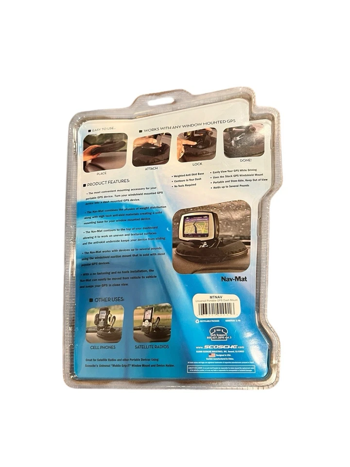 SCOSCHE GPS Nav Dashboard Mat GPS mount - Image 2 of 2