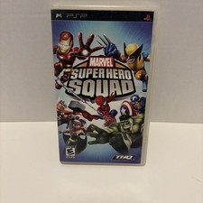 Marvel Super Hero Squad Sony PSP, 2009 THQ Case ONLY -NO GAME OR BOOK