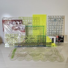 Omnigrip Quilting Rulers + More - Lot Of 18