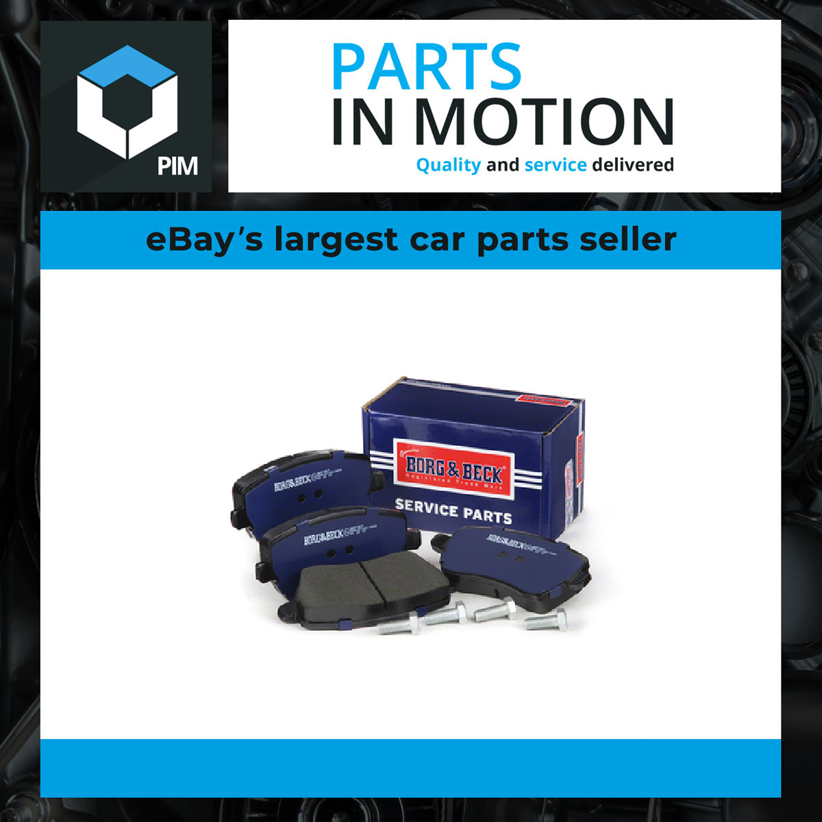 Brake Pads Set fits DACIA LOGAN EXPRESS Front 1.4 1.6 1.5D 2009 on B&B Quality - Image 7