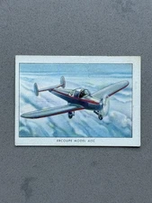 1940-42 Wings Cigarettes Series B Ercoupe 415C #2 Vintage Card