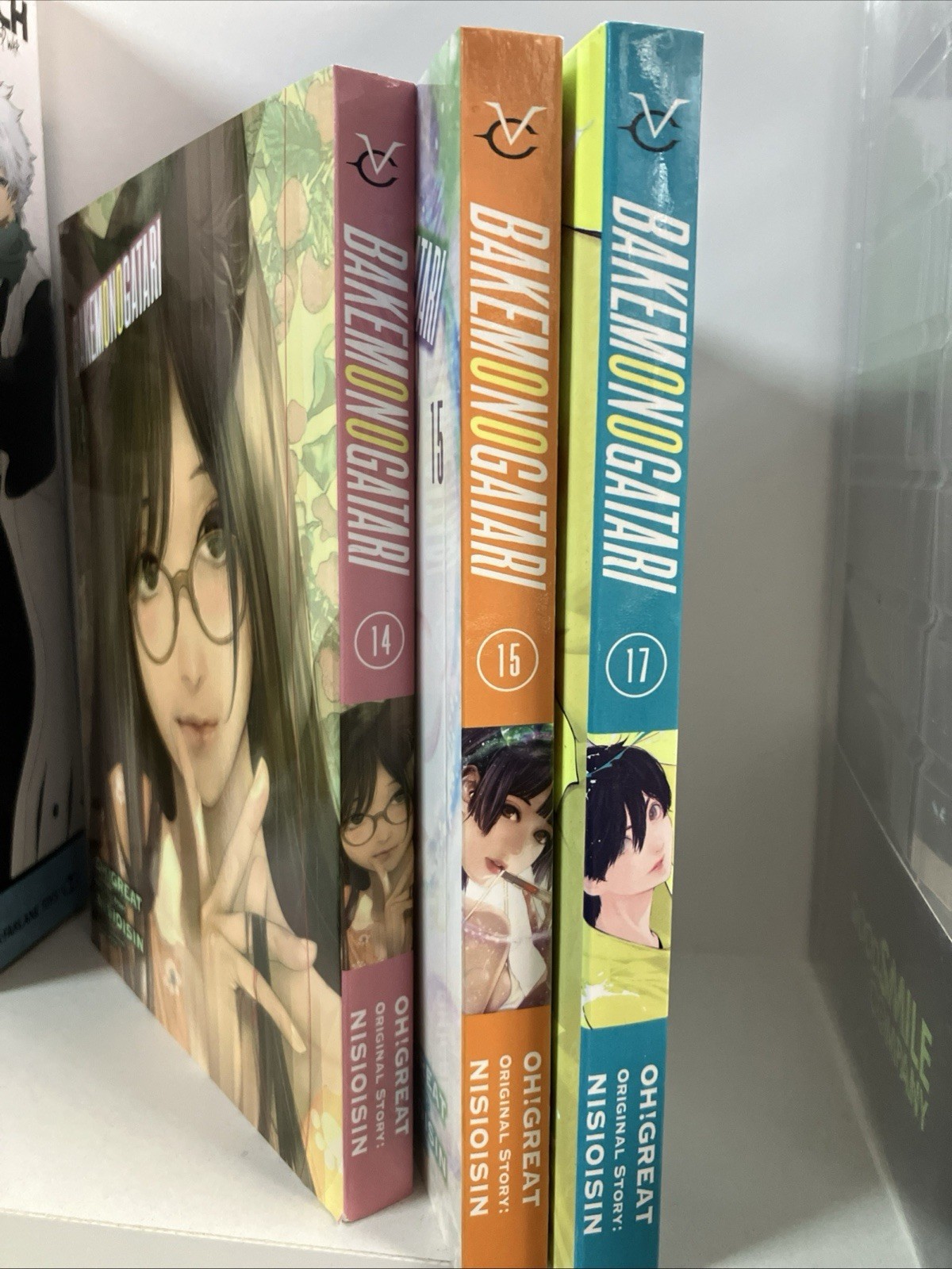 Bakemonogatari Vol 14 Manga NISIOISIN 2022 Vertical Inglés Raro Fuera de Stock