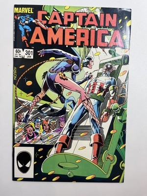 Captain America #301 (1985) in 6.5 Fine+ -Unlimited Shipping
