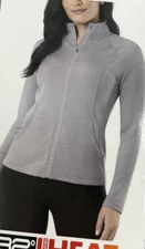 Women's 32 Degrees Full zip Pull-over Med Purple item 1899823