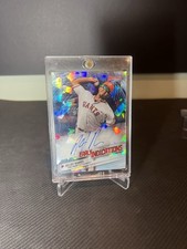 2018 BOWMAN BEST EARLY INDICATIONS ATOMIC AUTO HELIOT RAMOS CRACKED ICE /25 SP