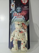 McDonald's TY Beanie Baby Glory the Bear Plush (New) – Collectible, 1997