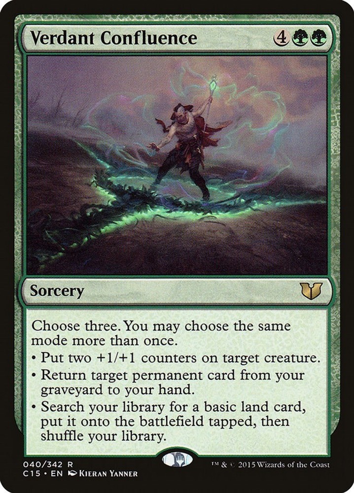 Verdant Confluence - C15 - 40 NM/LP
