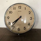 SEIKO Transistor Wall Clock Vintage Showa Retro 5 Jewels Analog Decor
