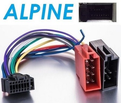 ISO Autoradiokabel ALPINE CDA-9835R CDA-9847R CDA-9851R