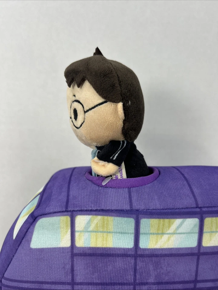 Hallmark Itty Bittys Harry Potter Knight Triple Decker Bus w Plush Figure! - Image 4 of 4
