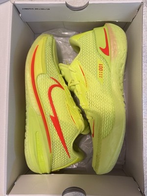 Nike Air Zoom GT Cut 1 EYBL Men's Basketball Shoes Sz11 Volt/Crimson Worn 1x
