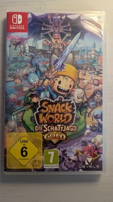 Snack World Die Schatzjagd Gold - Nintendo Switch/Lite/OLED Spiel
