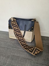 Sac FENDI FLIP cuir bicolor + bandoulière Borsa Fendi Très bon état