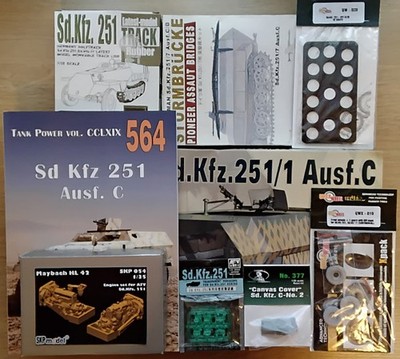 AFV Club 35078 Sd.Kfz.251/1 Ausf. C 1:35 + Bonus