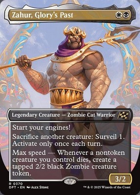 Zahur, Glory's Past-Aetherdrift-Borderless-Regular-370-NM