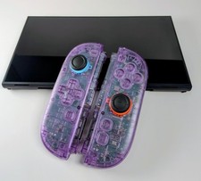 Joy-Cons Personalizado Nintendo Switch 2 Translúcido Transparente Atómico Púrpura Joy Con