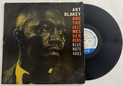 Art Blakey & The Jazz Messengers LP Blue Note  4003 Lee Morgan W63rd Ear DG RVG