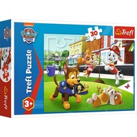 Trefl Puzzle Paw Patrol - Pieski In Aktion, 30 Teile