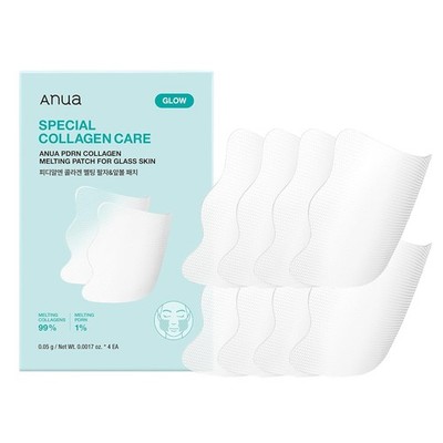 [ANUA] PDRN Collagen Melting Patch For Glass Skin - 1pack (4pairs)