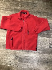 Lot-340-Patagonia Jacket Man Size Large Made In USA Fleece Full Zipper