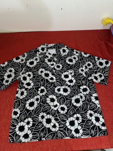 Camicia uomo PRADA stampa floreale bowling manica corta con bottoni taglia XL - Foto 17 di 18