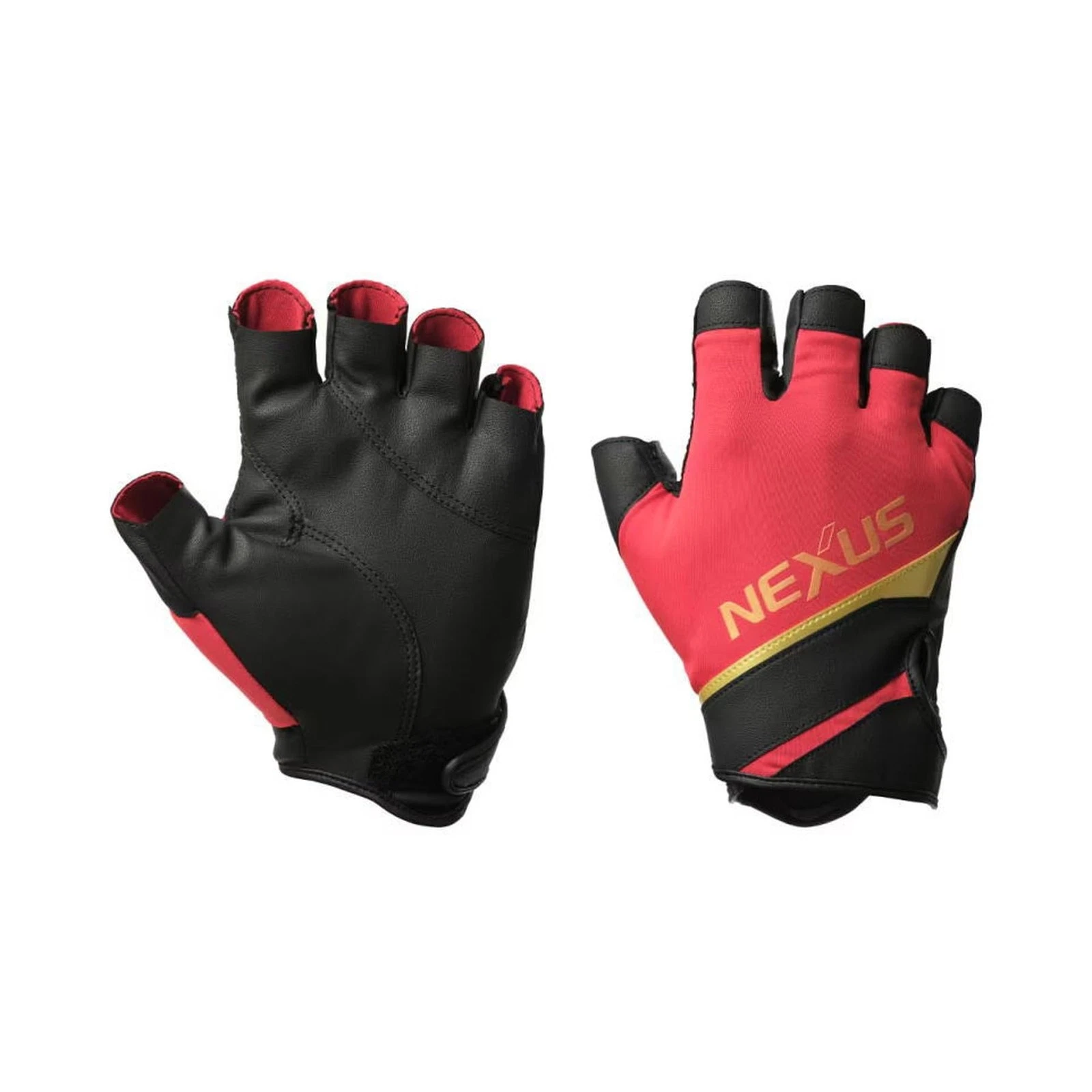Shimano Nexus Stretch Gloves, 5-Finger Cut, GL-105Y, Red, Size L