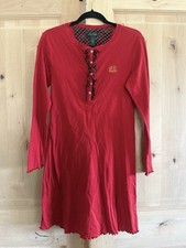 Lauren Ralph Lauren Red Cotton Nightgown/night Shirt, Size M
