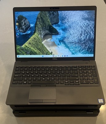 Lot of 6 Dell Latitude 5500 15.6'' Intel Core  i5 8TH GEN 8GB RAM 256GB SSD